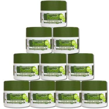 Imagem de Kit 10 Desodorante Creme  Flor De Jasmim 50g - Biocare