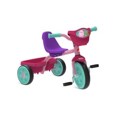Imagem de Triciclo Bandy com Cestinha Removível e Caçamba Traseira Basculante - 