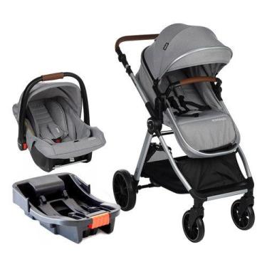 Imagem de Carrinho De Bebê Romanzo Com Bebê Conforto + Base - Infanti