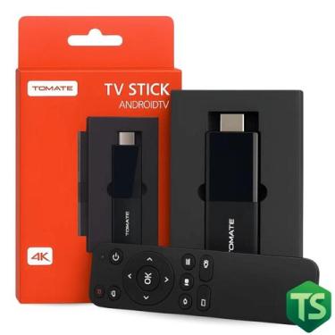 Imagem de Tv Stick Tomate Mcd-123 4k Android Com Google Assistente Preto Padrão