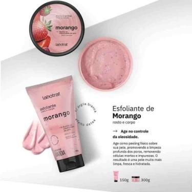 Imagem de Esfoliante Facial e Corporal Morango Dia a Dia 300g Labotrat