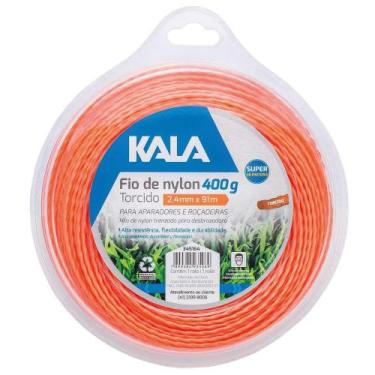 Imagem de Fio De Nylon Para Cortador De Grama Torcido 1,65mm 400g Kala
