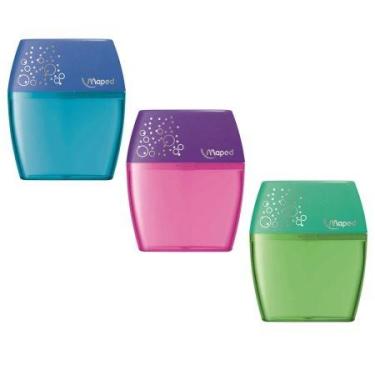 Imagem de Apontador com coletor Shaker 2 furos 634755 - Maped