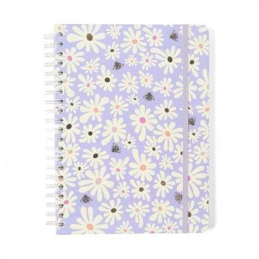 Imagem de Caderno universitário capa dura 10x1 160 folhas Melissa Mini Bloomy - 