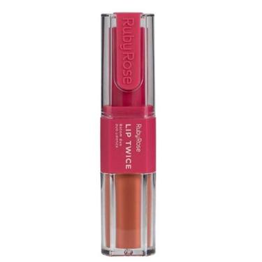 Imagem de Batom Duo Ruby Rose Lip Twice, LT80 HB-L6101-8