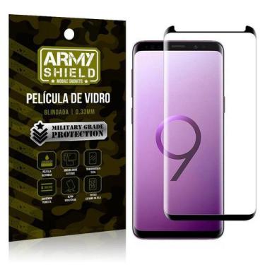 Imagem de Película De Vidro Cobre A Tela Toda Samsung Galaxy S9 Premium - Preto