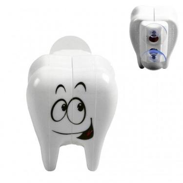 Imagem de Porta Escova Infantil Com Ventosa Formato Dente