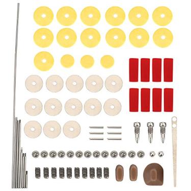 Imagem de Kit de manutenção de flauta, conjunto de manutenção de reparo de flauta para instrumentos musicais acessórios