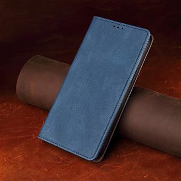 Imagem de Luxury Flip Wallet Case for iPhone 13 12 Mini 11 Pro Max X XS Max XR 8 7 6 6S Plus Leather Protect Cover,Blue,For iPhone 7Plus 8Plus