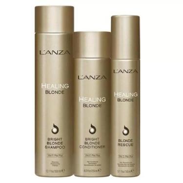 Imagem de Kit Lanza Healing Blonde Bright Shampoo 300ml + Condicionador 250ml +