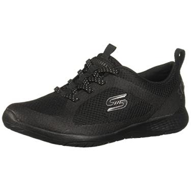 Imagem de Skechers Tênis da moda feminino, Preto regular, 10