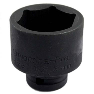 Imagem de Soquete de Impacto Sextavado 36mm Encaixe 1/2'' Tramontina PRO