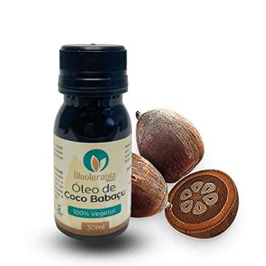 Imagem de Óleo vegetal de Coco Babaçu 100% natural prensado a frio/uso cosmético e terapêutico (30 mL)