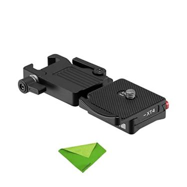 Imagem de Placa de liberação rápida personalizada Zhiyun Crane M3 para Fuji XT4, para configuração instantânea da câmera, troque a bateria M50 sem desmontar totalmente a câmera