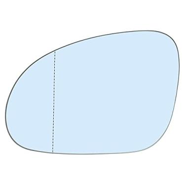 Imagem de Espelho de substituição para o lado do motorista para Volkswagen VW R32 EOS GTI Rabbit Jetta Passat 2005-2012 – vidro espelhado convexo aquecido com suporte traseiro