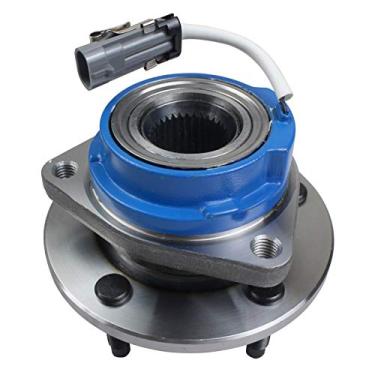 Imagem de MACEL 513121 Conjunto de rolamento de roda dianteira compatível com Chevy Impala Monte Carlo, Cadillac DTS Eldorado Seville, Buick Century, Pontiac Grand Prix Bonneville 5 porcas W/ABS