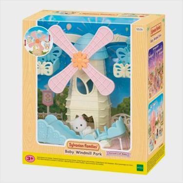 Imagem de Figura com Acessório - Sylvanian Families - Moinho de Vento - Epoch Magia