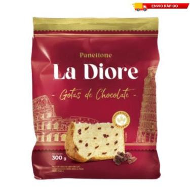 Imagem de Panettone Gotas De Chocolate 300G - La Diore
