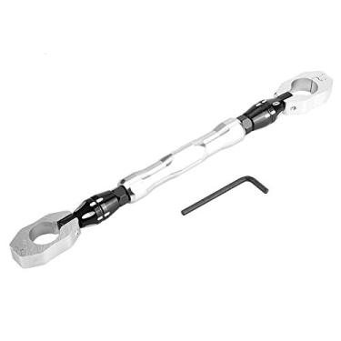 Imagem de Suuonee barra de cruz ajustável para motocicleta 7/8" 22 mm barra de equilíbrio guidão reforço de liga de alumínioSuuonee default prata Suuoneeq31zwhoy4m-02