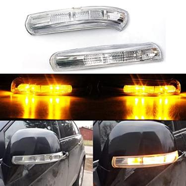 Imagem de JESYMBX Para Chevrolet Captiva 2007-2016 Lâmpada de espelho de seta LED de carro piscante para a esquerda