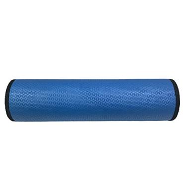 Imagem de Rolo Massagem 45cm Foam Roller Liberação Miofascial Soltura Pilates DF1077 Azul Royal Dafoca Sports
