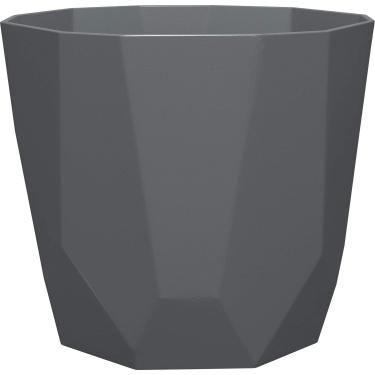 Imagem de Vaso Cachepot Diamante 16 X 15 Cm Cinza West