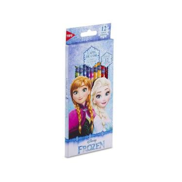 Imagem de Lápis De Cor Frozen Disney 12 Cores - Tris