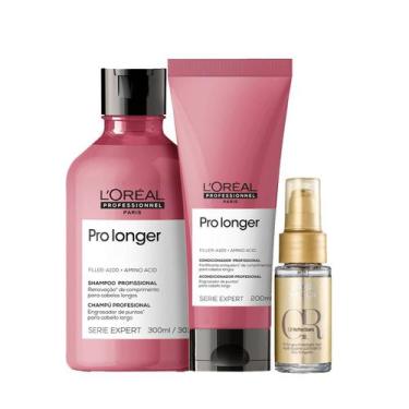 Imagem de Kit L'oréal Pro Longer Xampu Cond E Oil Reflections - L'oreal Professi