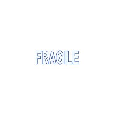 Imagem de Carimbo de autotintagem FRAGILE - Azul