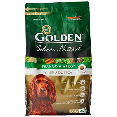 Imagem de Premier Pet Golden Seleção Natural Ração para Cães Adultos, Sabor Frango & Arroz, 3kg