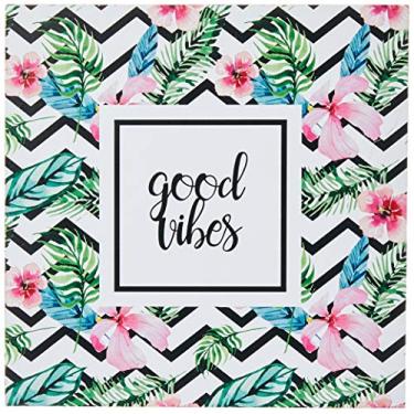 Imagem de Arte Maníacos Quadro Decorativo tipo Placa Good Vibes - 46x32,5cm