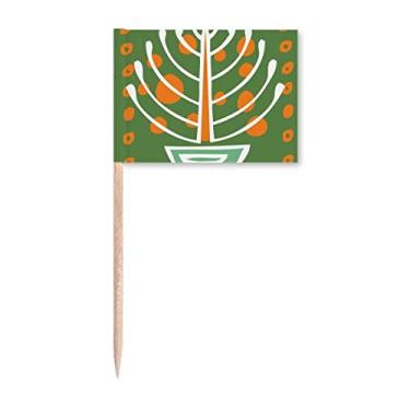 Imagem de Vaso de plantas do México, Totems do México, bandeiras de palitos de civilização, enfeite de festa