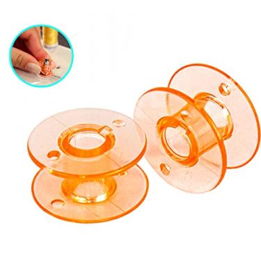 Imagem de Bobina Alta Maquina costura domestica 20 Peças Laranja