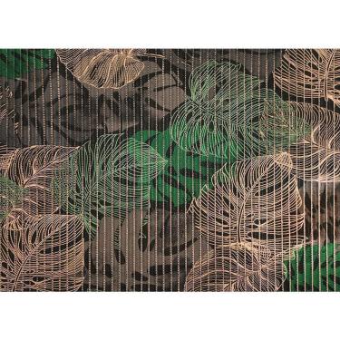 Imagem de Tapete Antiderrapante Trop Folhagem 43cm x 65cm KAPAZI