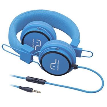Imagem de Fone De Ouvido Multilaser Headphone Fun P2 Azul-Unissex