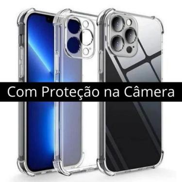 Imagem de Capa Capinha Anti Impacto Transparente Compatível Com Iphone 13 - Prem