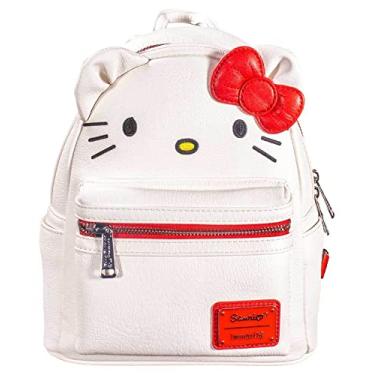 Imagem de Loungefly Sanrio Hello Kitty Big Face Cosplay Womens Double Strap Shoulder Bag Purse