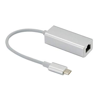 Imagem de Adaptador USB-C para Ethernet, MIMEI USB Tipo-C para RJ45 Gigabit Ethernet LAN adaptado...