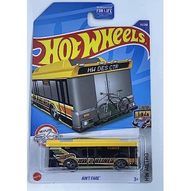 Imagem de Hot Wheels 2022 - Ain't Fare - Ônibus Amarelo - Escala 1:64 - HW Metro 9/10