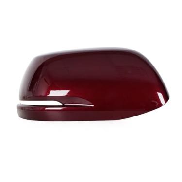 Imagem de JESYMBX Para Honda CRV CR-V 2012-2016 Tampa Lateral Espelho Retrovisor Tampa Tampa Carro Porta Shell House Direita Vermelho