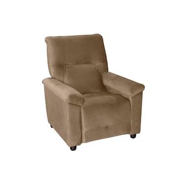 Imagem de Poltrona Matrix Vegas com Encosto Reclinável em Veludo