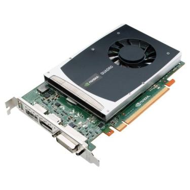 Imagem de Placa Gráfica NVIDIA Quadro 2000 por PNY 1GB GDDR5 PCI Express Gen 2 x16 DVI-I DL e Dual DisplayPort OpenGL, Direct X, CUDA e OpenCL Profesional, VCQ2000-PB