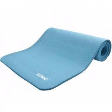 Imagem de Colchonete Azul Tapete P/ Ginastica Yoga Pilates Liveup 1,80M - Liveup