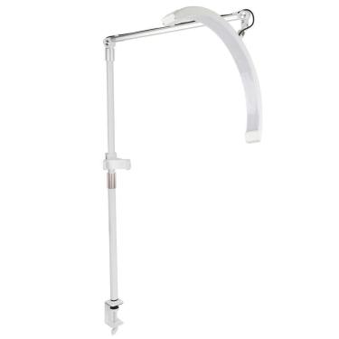 Imagem de Luminaria Estetica Mesa Arco Meia Lua 3 Tons Ajustavel Suporte Celular Limpeza Pele Rosto Tatuagem