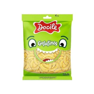 Imagem de Bala de Gelatina Bananas Tipo Fini Docile 1Kg