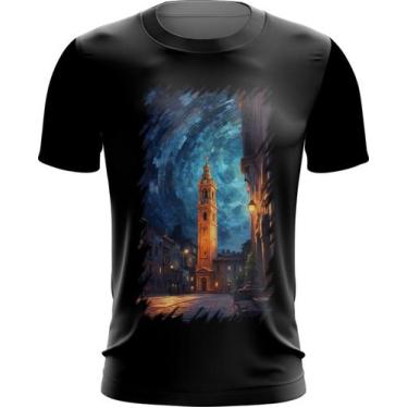Imagem de Camiseta Dryfit Torre Do Relógio Van Gogh 1 - Kasubeck Store