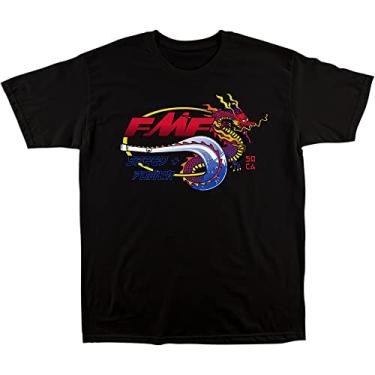 Imagem de FMF Camiseta masculina de manga curta Fire Starter preta G