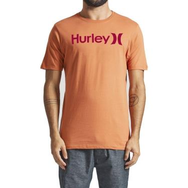Imagem de Camiseta Hurley O&O Solid SM24 Masculina Vermelho