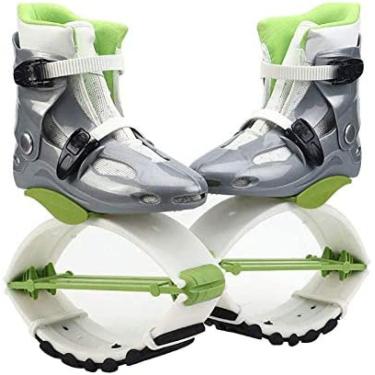 Imagem de Sapatos de salto, botas de corrida antigravidade, tênis de salto fitness unissex, uso interno e externo, verde, 33~35