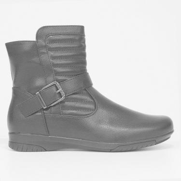 Imagem de Bota Feminina Mooncity Anabela Cano Baixo